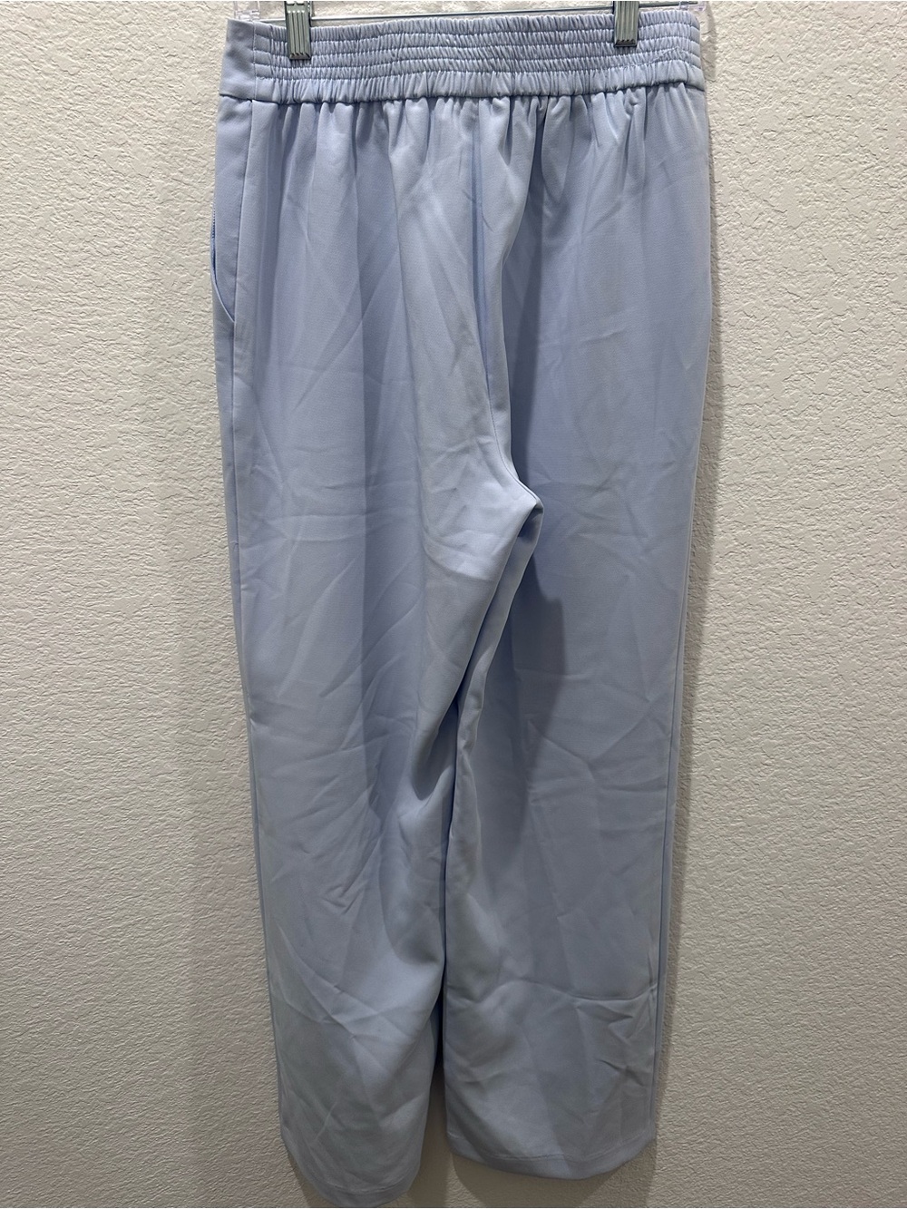 Francescas Alya Light Blue High Waisted Wide Leg Trousers Dress Pants M NWT - Picture 5 of 5